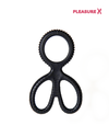 silicone performance ring for men with triple ring design