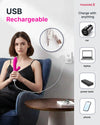 Dual stimulation rabbit vibrator targeting G-spot and clitoris with body-safe silicone how to charge