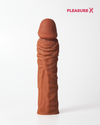silicone penis extender sleeve length girth enhancer