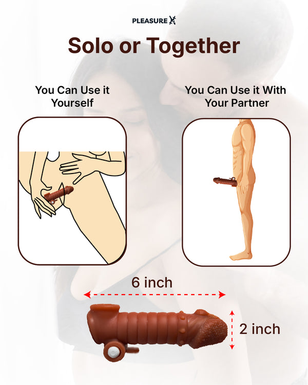 Penis sleeve for singles and couples how to use explainer