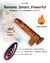 PleasureX remote control rotating dildo with 360 degree rotation and smart heating up to 41°C for realistic stimulation