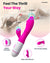 Dual stimulation rabbit vibrator targeting G-spot and clitoris with body-safe silicone product features explained