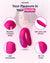 Remote Controlled U Shape Vibrator Product Features Explainer Image