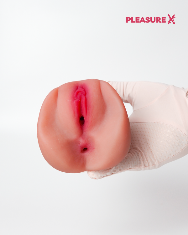 2 in 1 Realistic Vaginal & Anal Pocket Pussy for Men